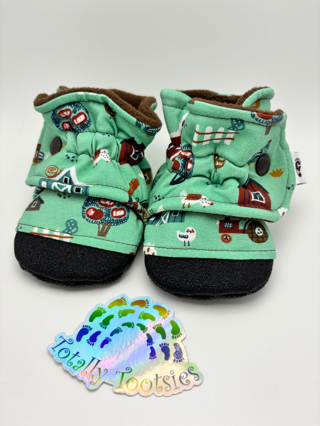 Size D (9-12 months) Shortie Boots-Ready to ship